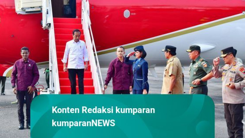 Jokowi Hadiri Munas Relawan Alap-alap di Karanganyar, Gibran Turut Hadir