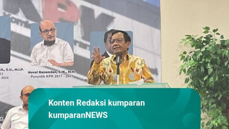 Mahfud soal Tom Lembong Jadi Tersangka: Wajar Orang Menduga Kriminalisasi