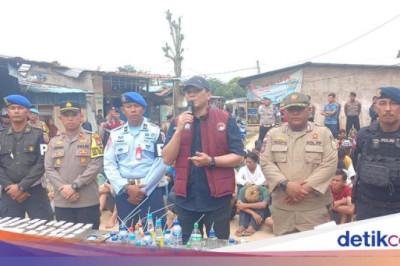 Kampung Narkoba di Batam Digerebek Polisi, Puluhan Orang Diciduk!