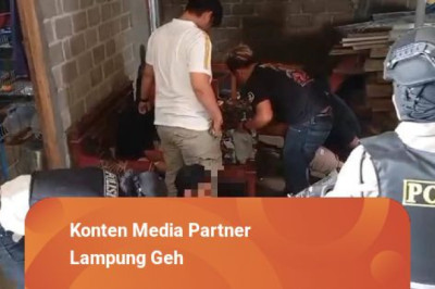 Grebek Pesta Narkoba di Lampung, Polisi Tangkap 7 Tersangka dan 32 Paket Sabu