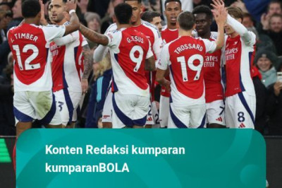 Hasil Liga Inggris: Tekuk Nottingham Forest, Arsenal Kembali ke Jalur Kemenangan