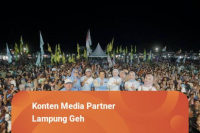 Muhaimin Iskandar Hadiri Kampanye Puncak Mirza-Jihan, Serukan Perubahan Lampung