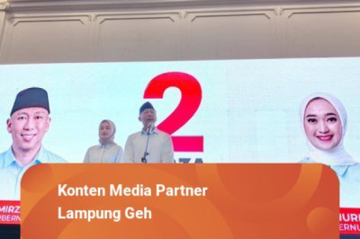 Menang Telak di Quick Count, Mirza-Jihan: Amanah untuk Lampung Lebih Baik