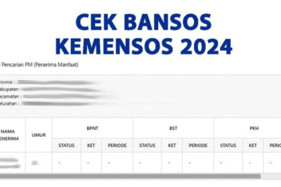 Cara Cek Penerima dan Pencairan Bansos PKH Desember 2024 di cekbansos.kemensos.go.id
